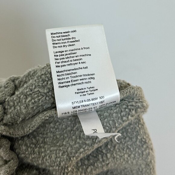 ANINE BING Kelsie Short in Green Khaki Size Small - Picture 8 of 10